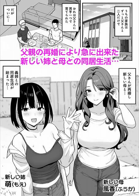 【あねママ〜新しいお義姉ちゃんとママは俺のセフレになりました。並んで歩く萌と風香